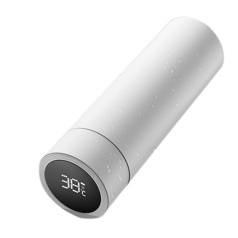 繁花饮水提醒创意杯子