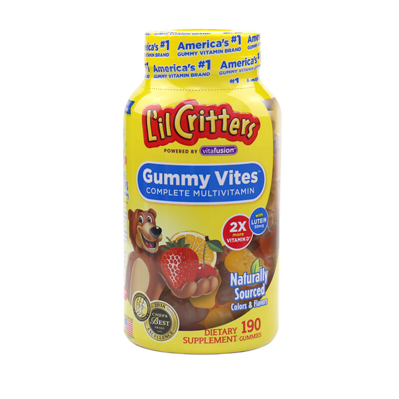 小熊糖 儿童复合维生素营养软糖