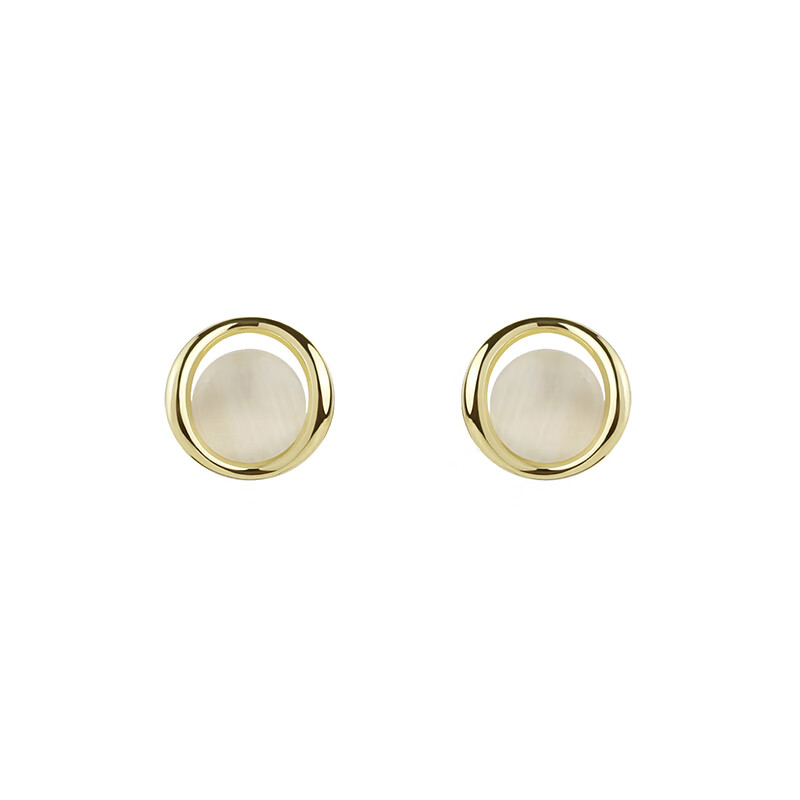 YYEU 韩版猫眼石耳饰