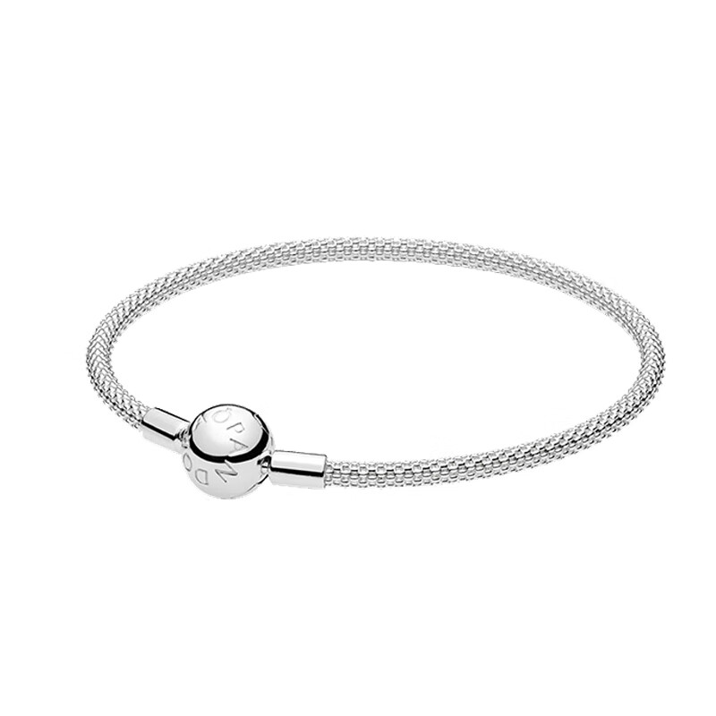 潘多拉 银丝编织手链