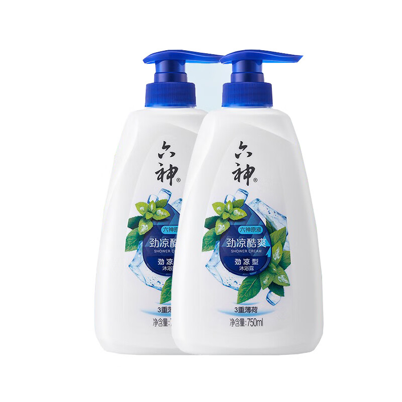 六神 劲凉酷爽 沐浴露套装