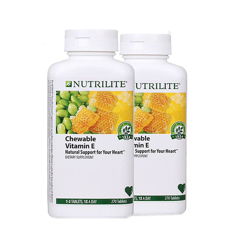 安利纽崔莱 天然 VE咀嚼片