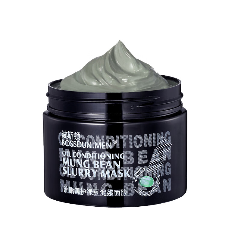 波斯顿 补水保湿绿豆泥浆面膜