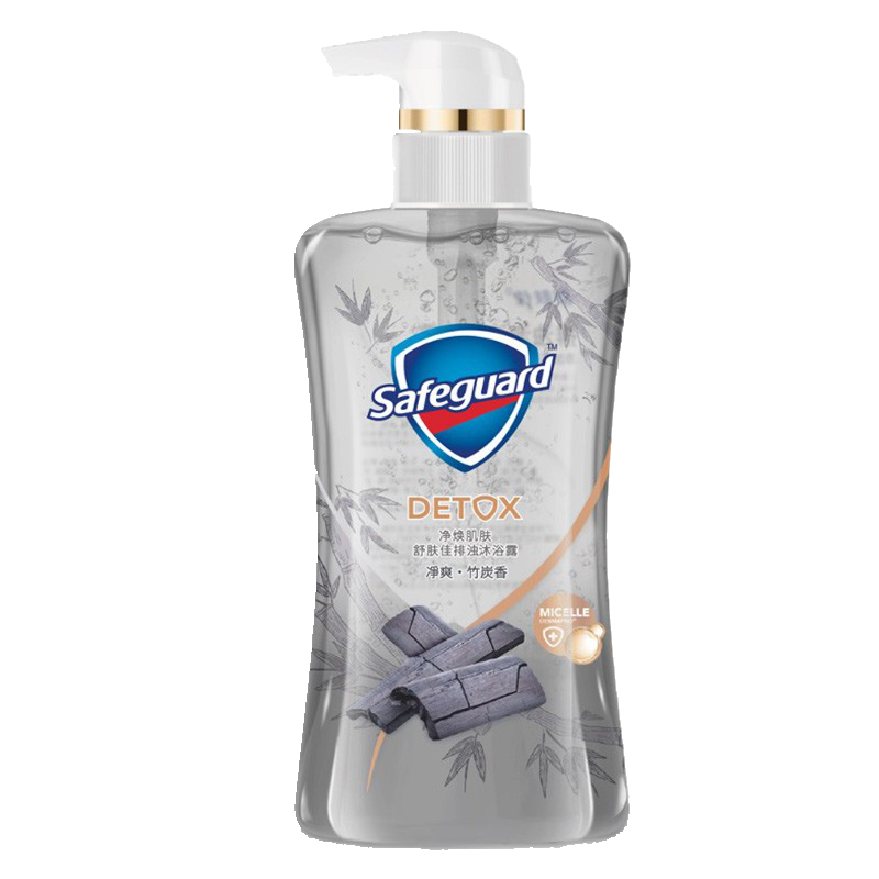 舒肤佳 净爽竹炭香排浊沐浴露