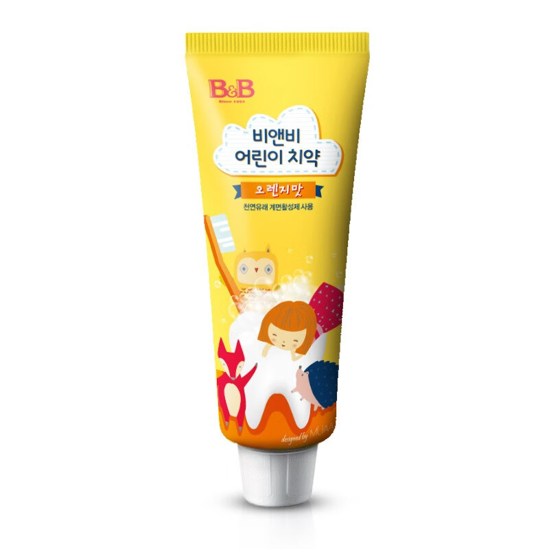 保宁婴幼儿口腔护理清洁牙膏