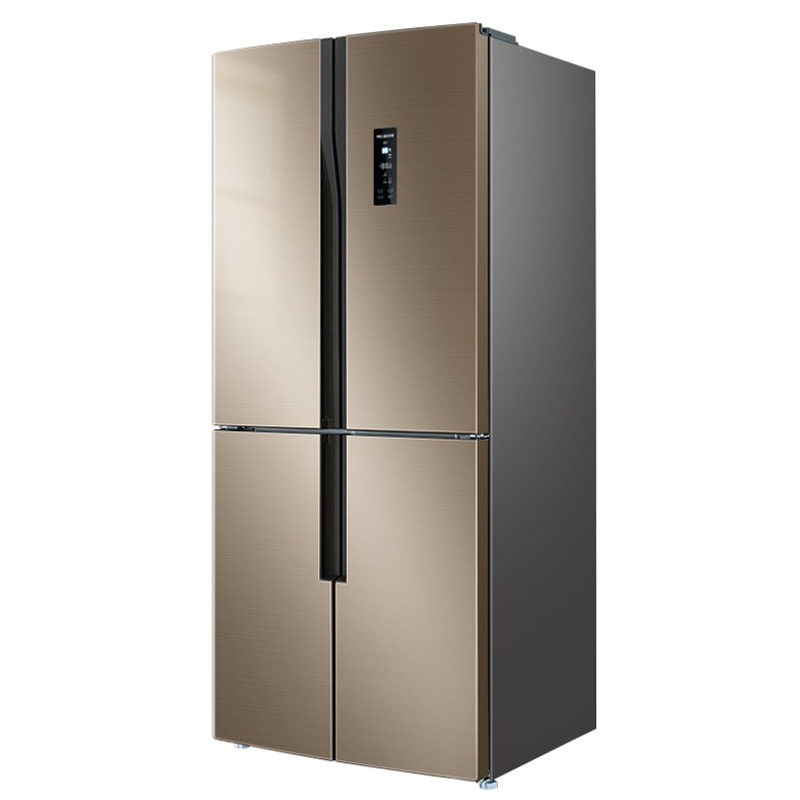 美菱 轻薄 十字对开门冰箱