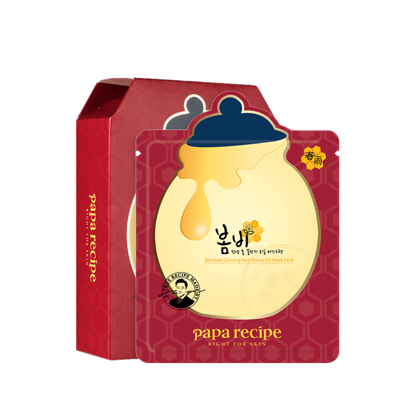 春雨 红参蜂蜜精油面膜