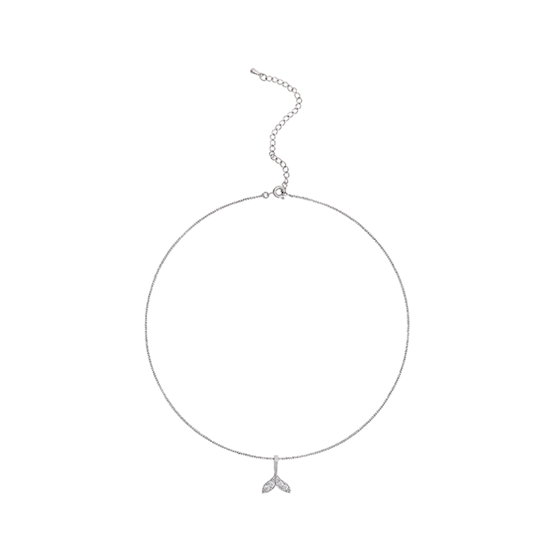 安提诺伯 锆石美人鱼尾项链