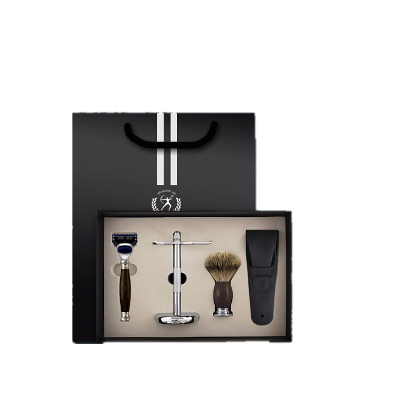 大力人 天然血木剃须刀