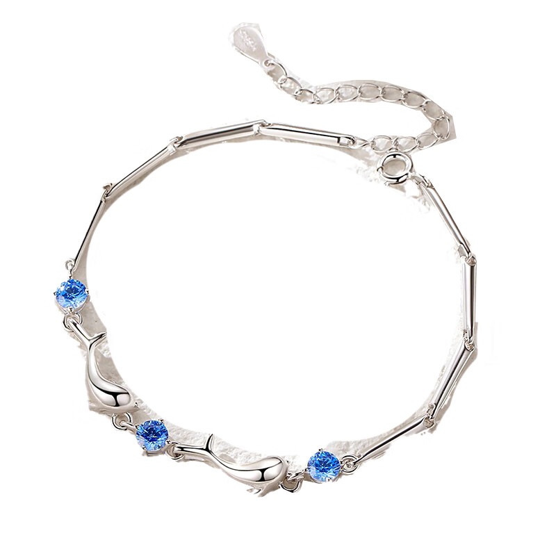 vana纯银海豚手链