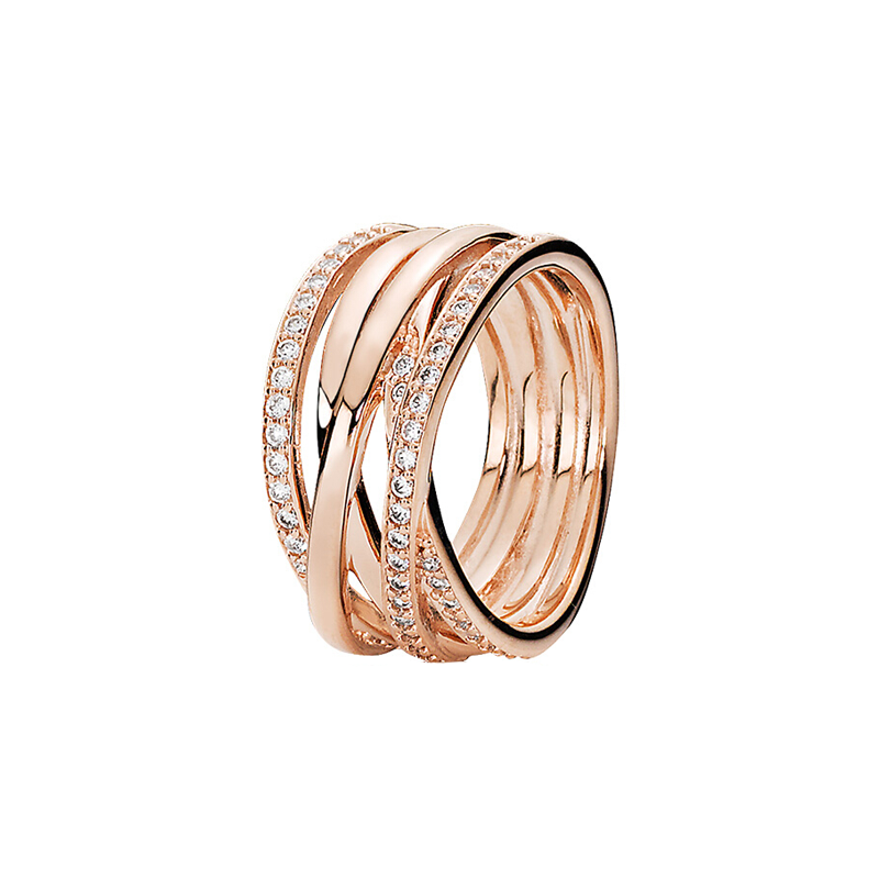 潘多拉 交缠戒指