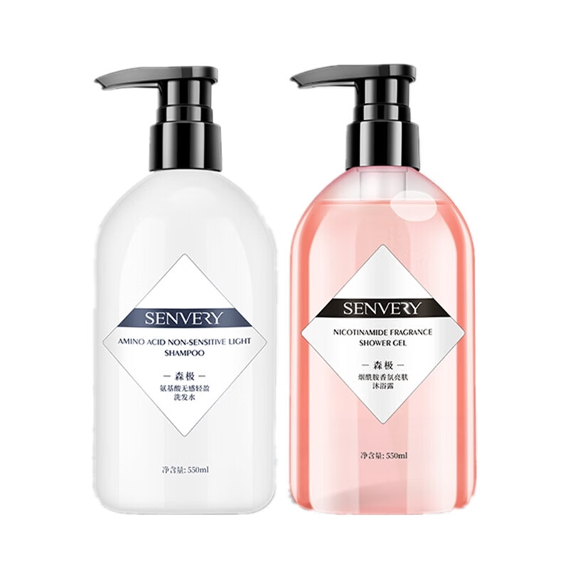 森极 烟酰胺亮肤沐浴露