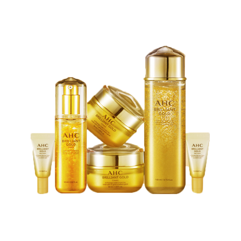 AHC 24K黄金蜗牛补水套装