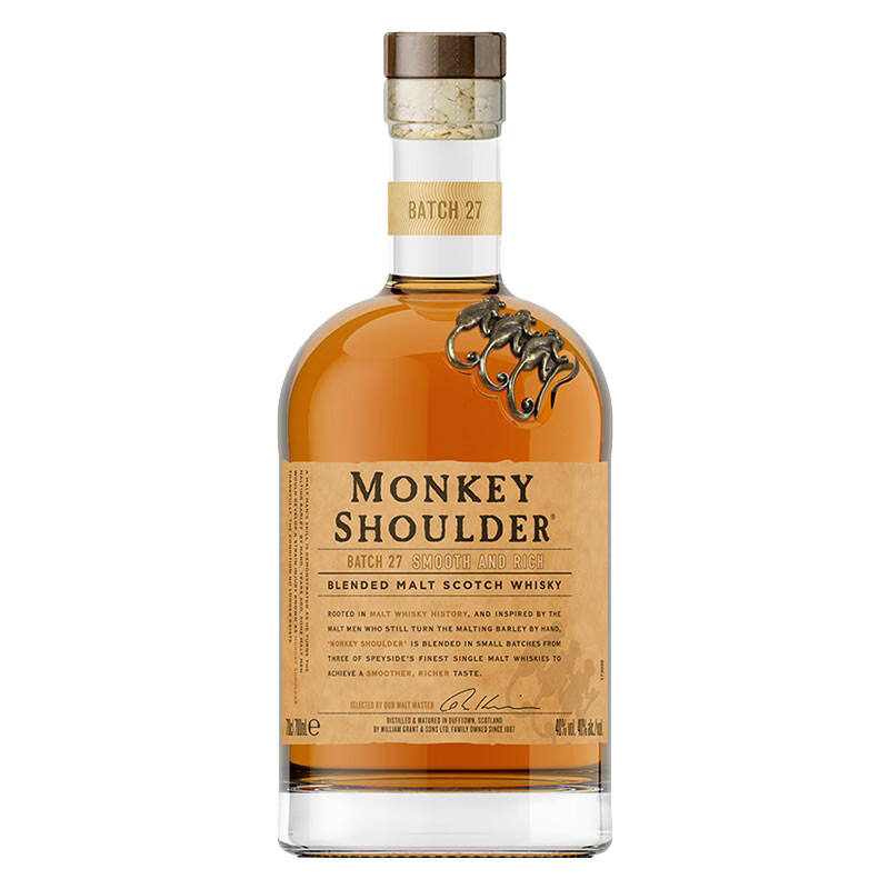 三只猴子 口感纯正威士忌