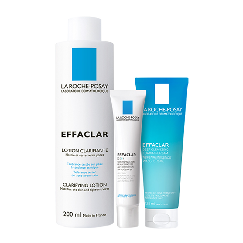 理肤泉 清痘净肤三件套