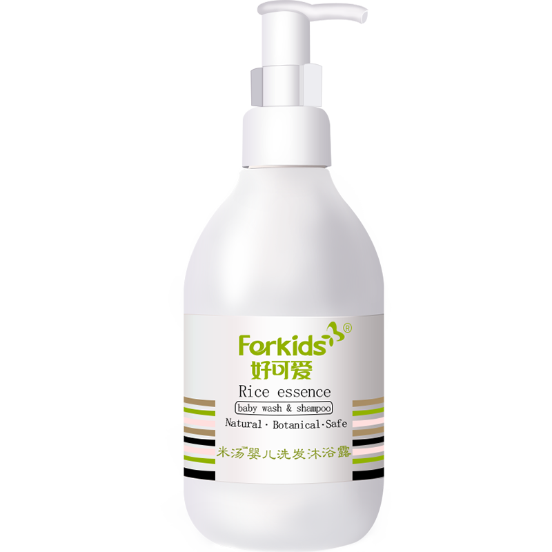 好可爱 儿童洗发水沐浴露