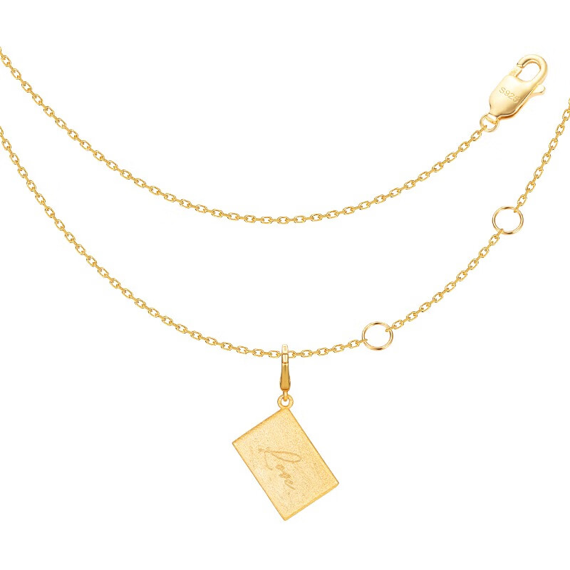 Orange Cube复古项链