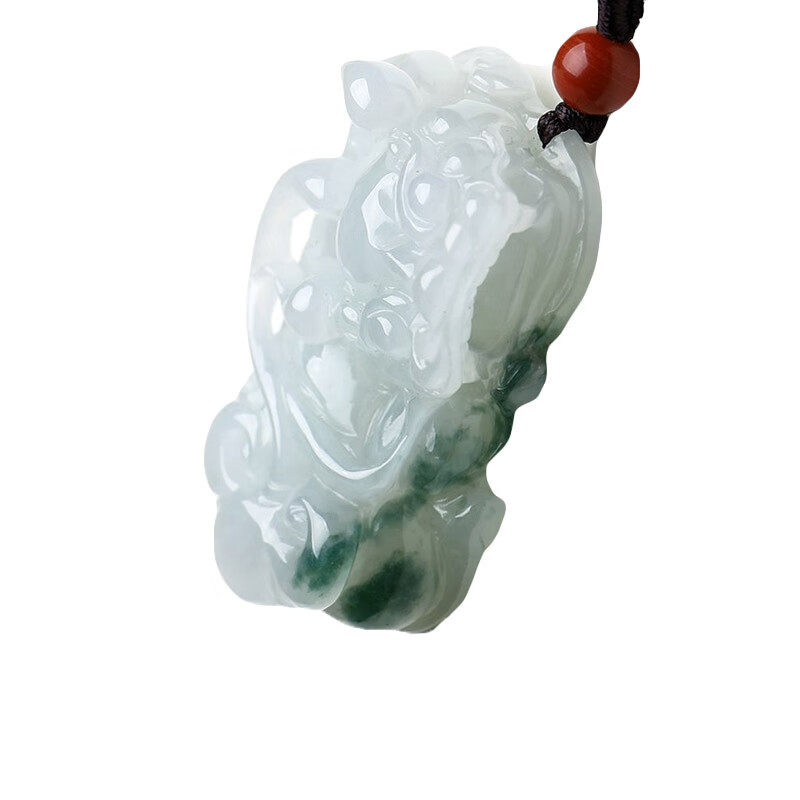 印象眸 貔貅飘花 翡翠吊坠