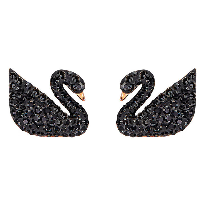 施华洛世奇 黑天鹅耳饰