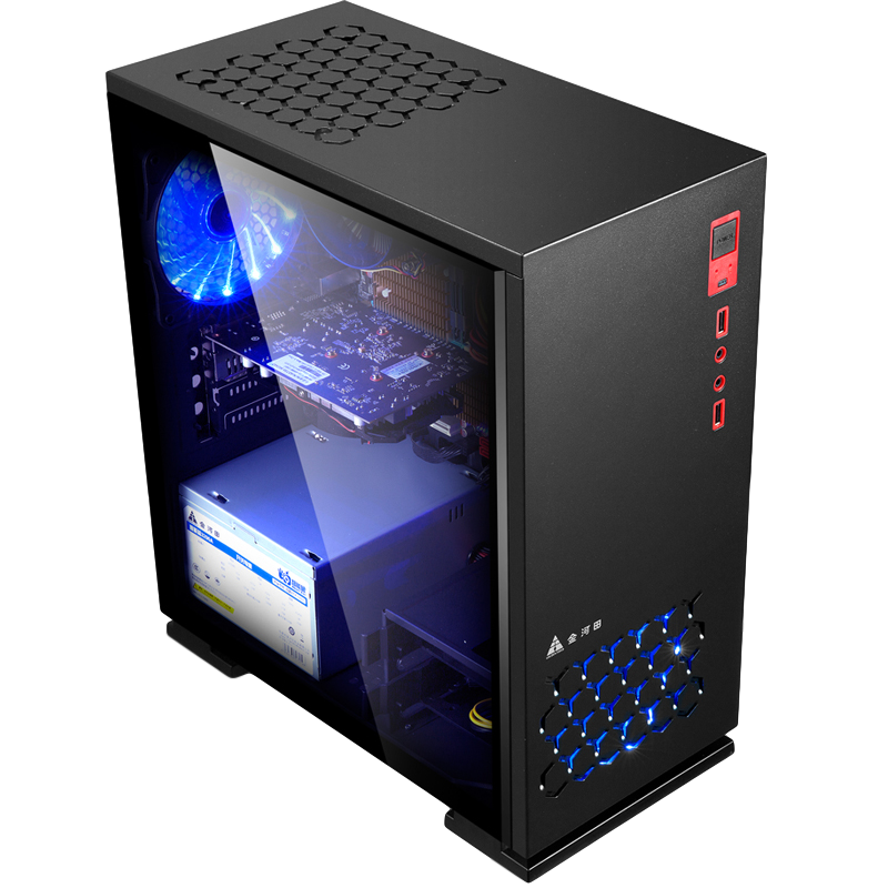 酷耶 i5四核台式电脑