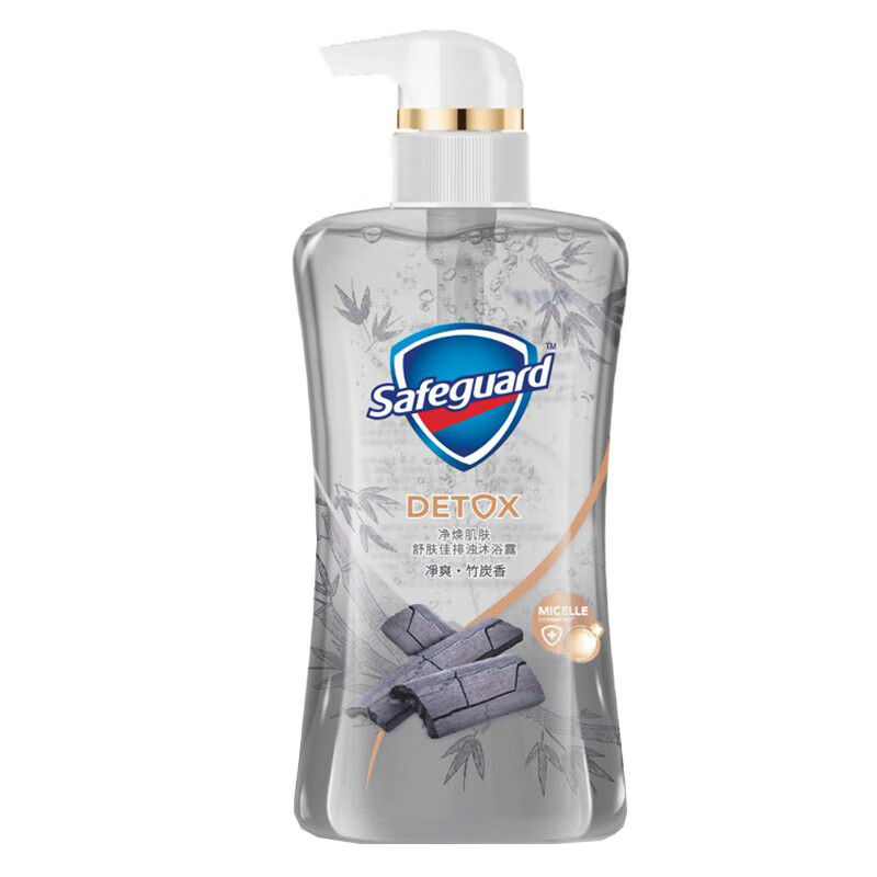 舒肤佳 净爽竹炭香沐浴露