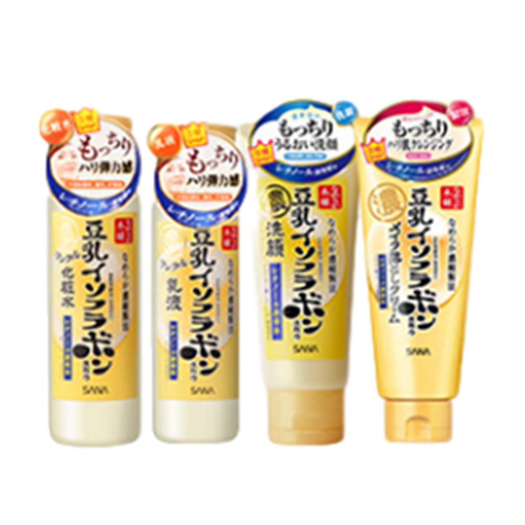 莎娜 豆乳美肤水乳护肤套装