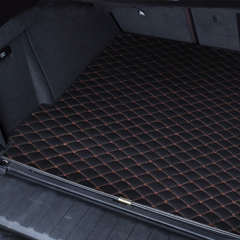 牧宝 黑色皮革 后备箱垫