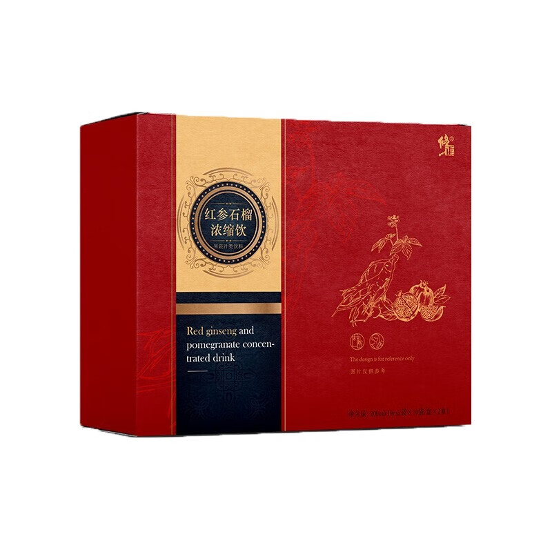 修正 盒装 红参石榴饮