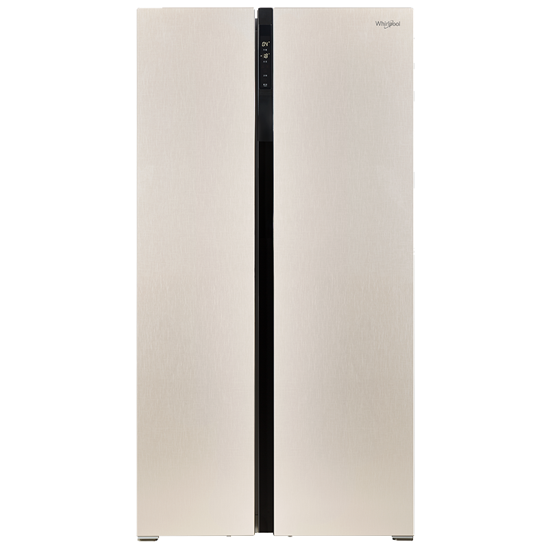 惠而浦钢化玻璃面板冰箱