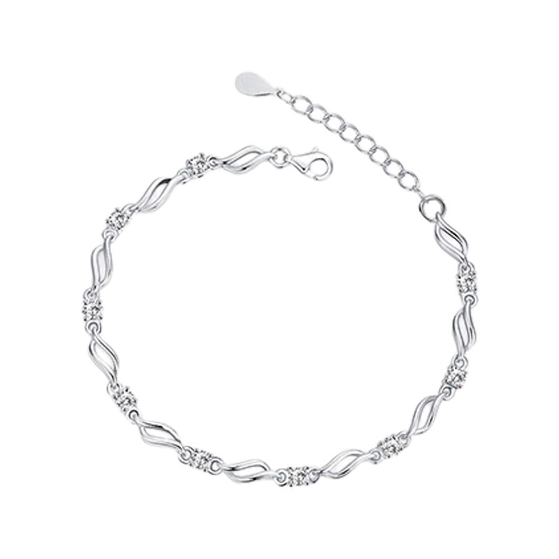 沫兰 水晶锆石手链