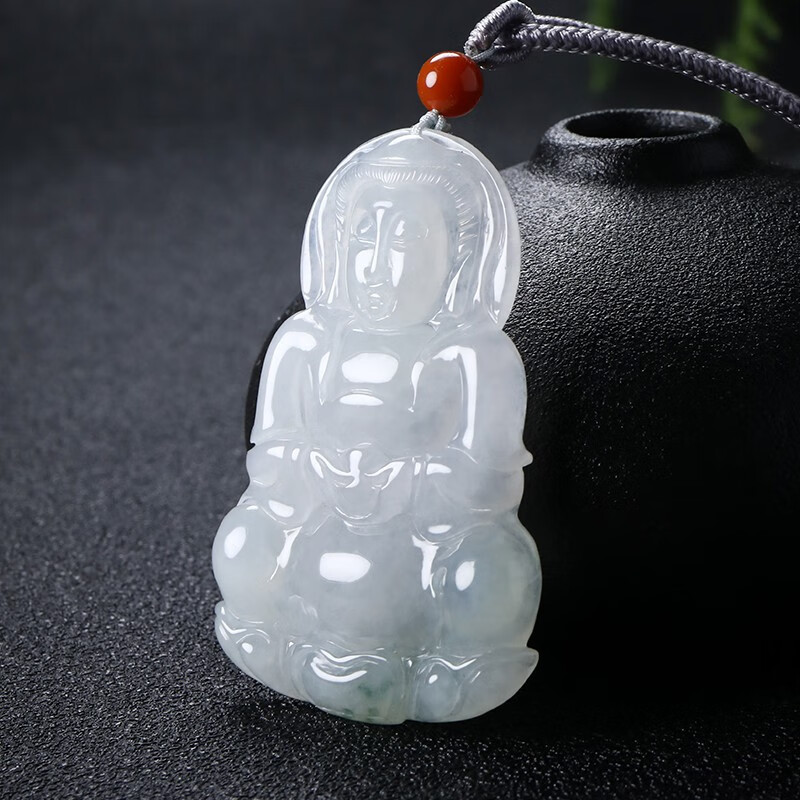 印象眸 观音菩萨翡翠吊坠