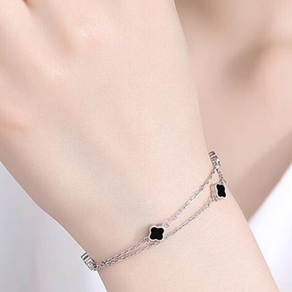 法蒂莱气质纯银手链