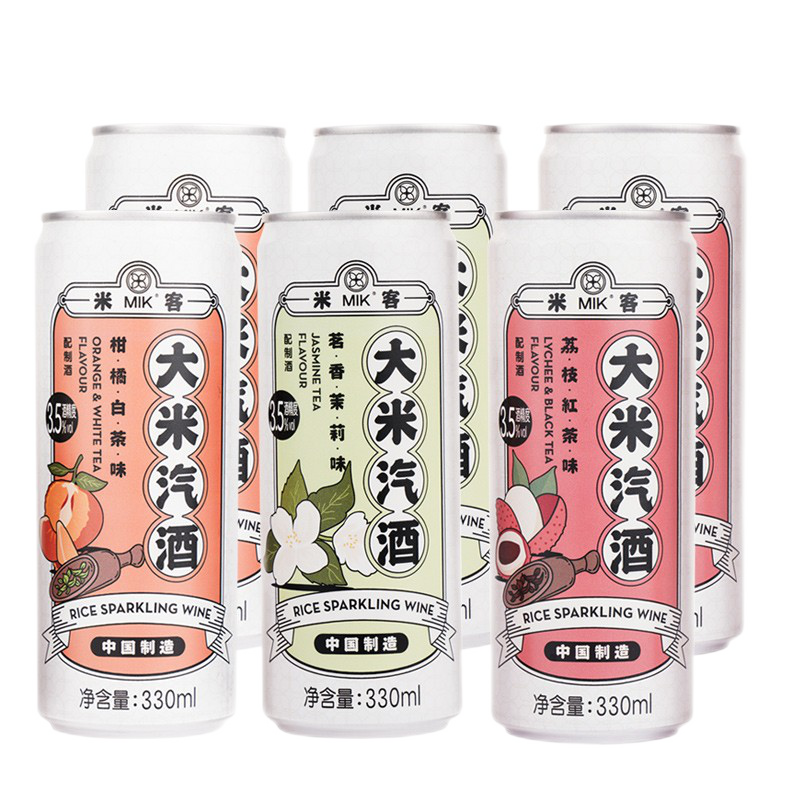 米客 大米汽酒风味果酒