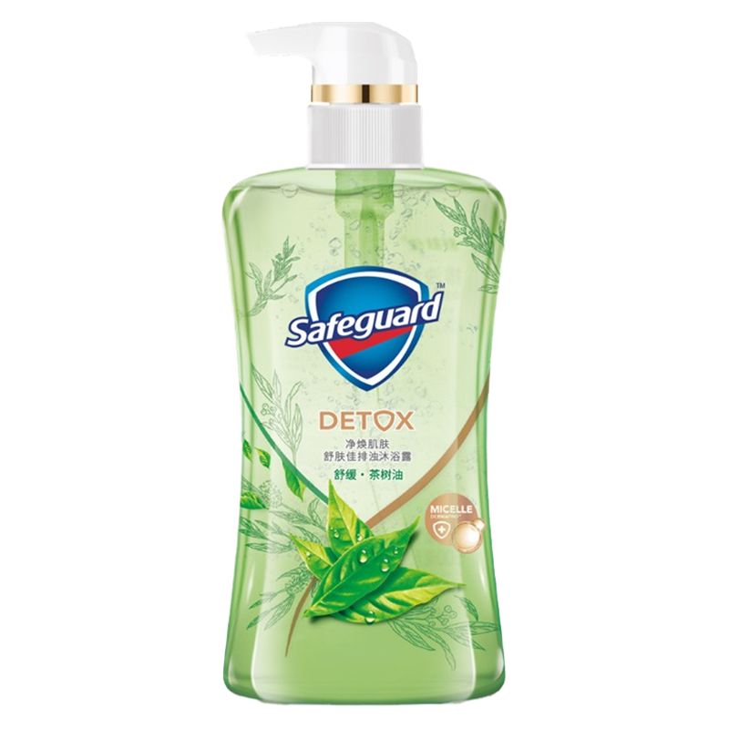 舒肤佳 舒缓茶树油排浊沐浴露