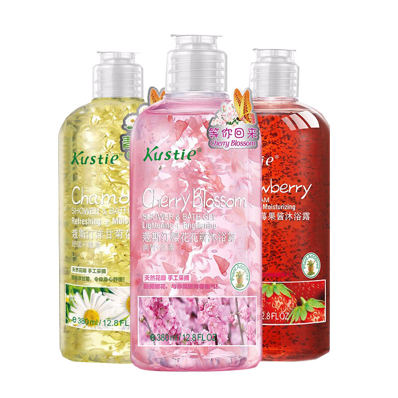 蔻斯汀 日本花瓣沐浴露