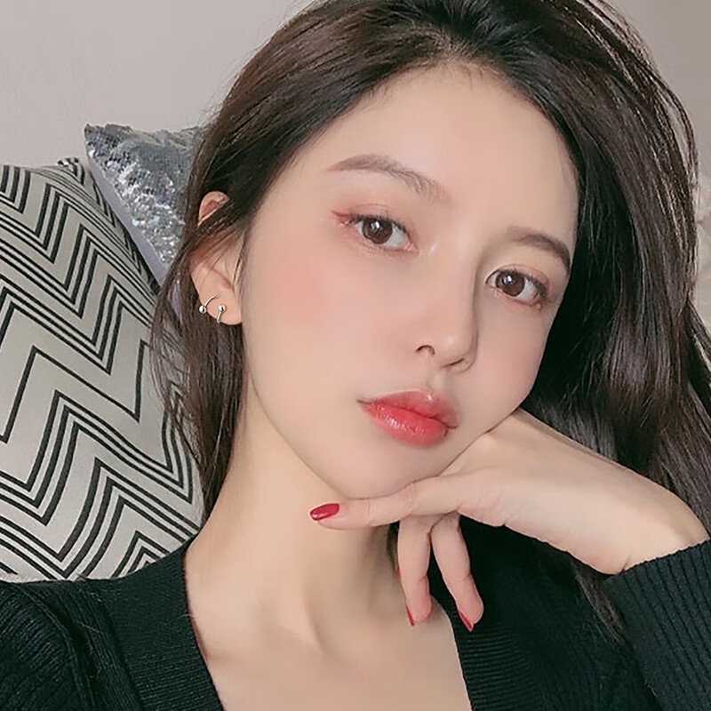 WF 925纯银复古港风耳环