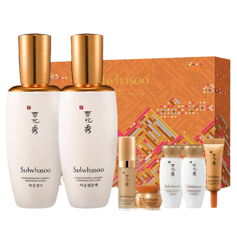 雪花秀 弹润焕颜水乳套装