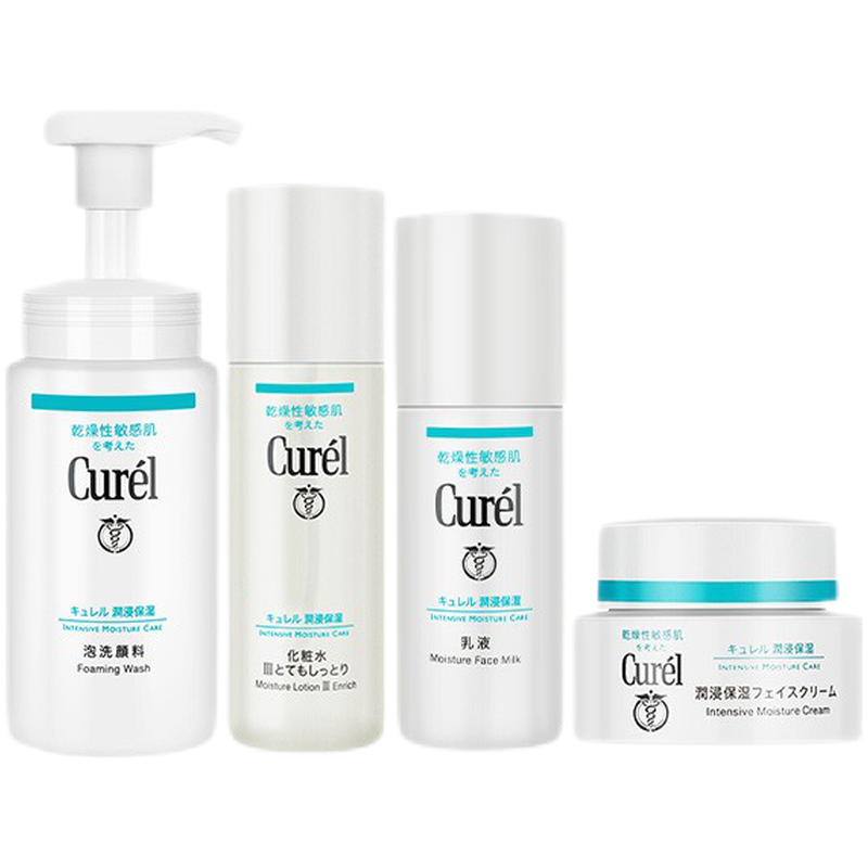 珂润 滋养修护护肤套装