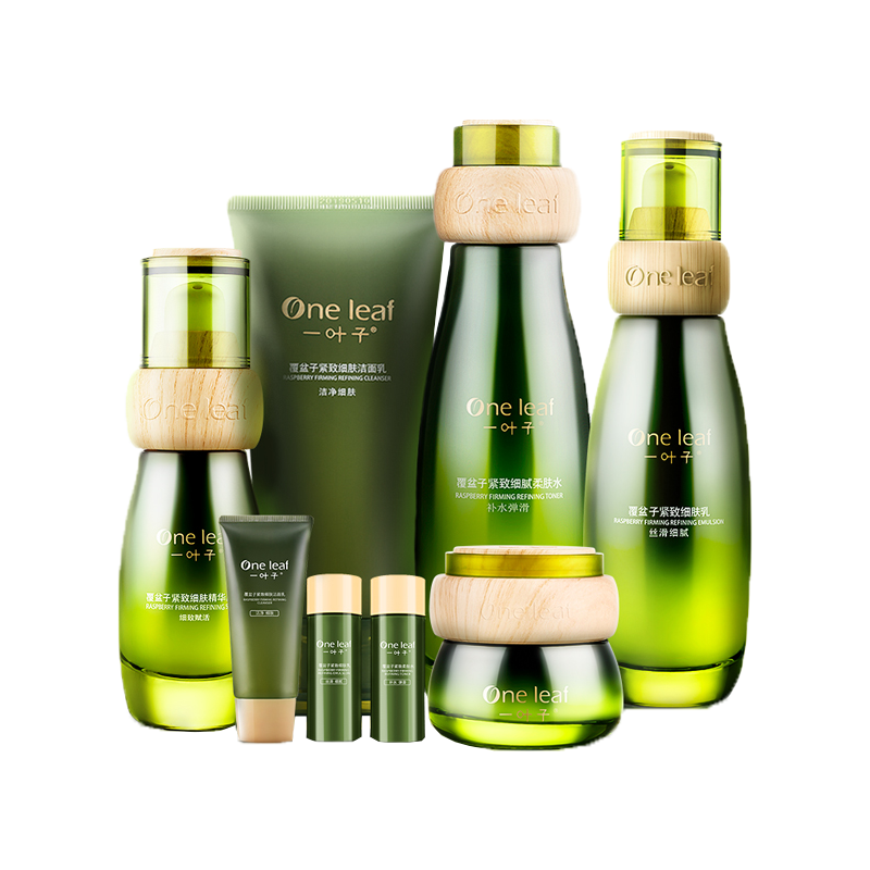 一叶子 清洁滋养护肤套装