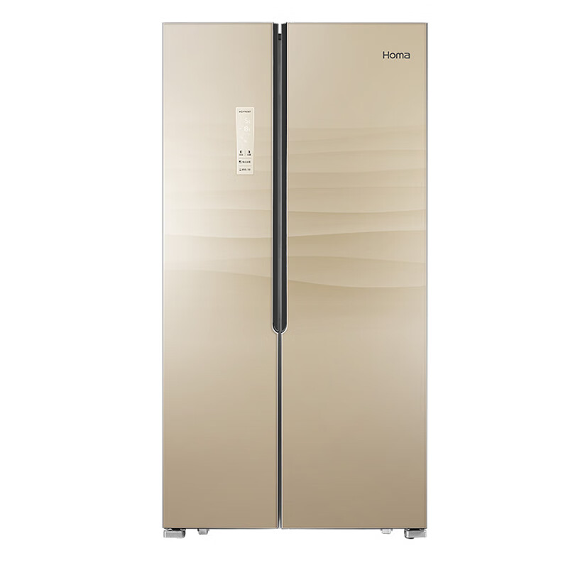 奥马 电脑控温对开门冰箱