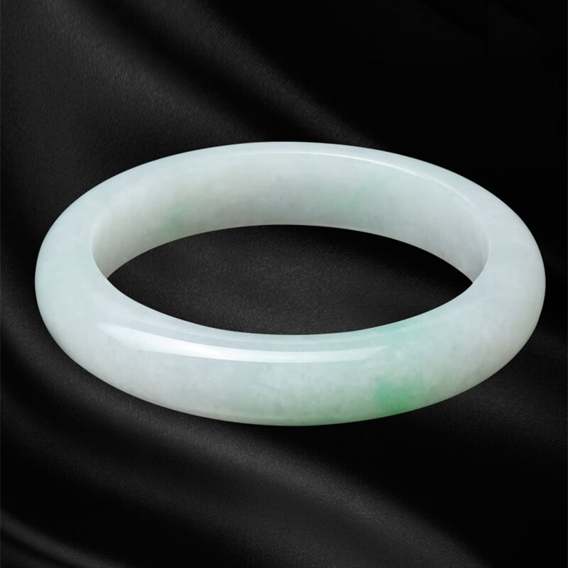 七彩云南 冰糯种飘花手镯