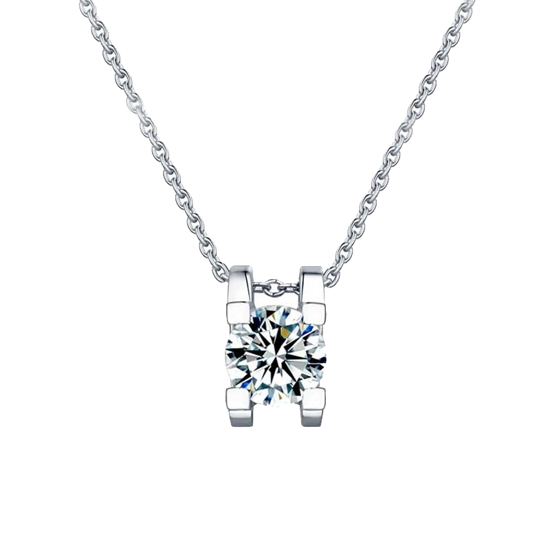 知尊 莫桑石 项链