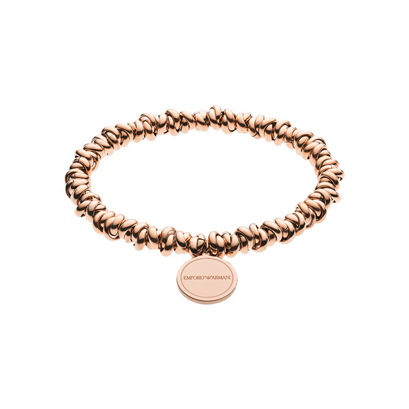 阿玛尼 玫瑰金 手链女士