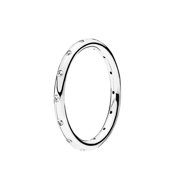 潘多拉 925银水滴戒指