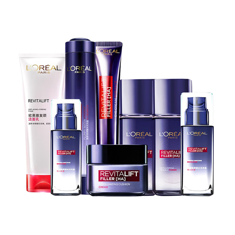 欧莱雅 复颜补水保湿护肤套装