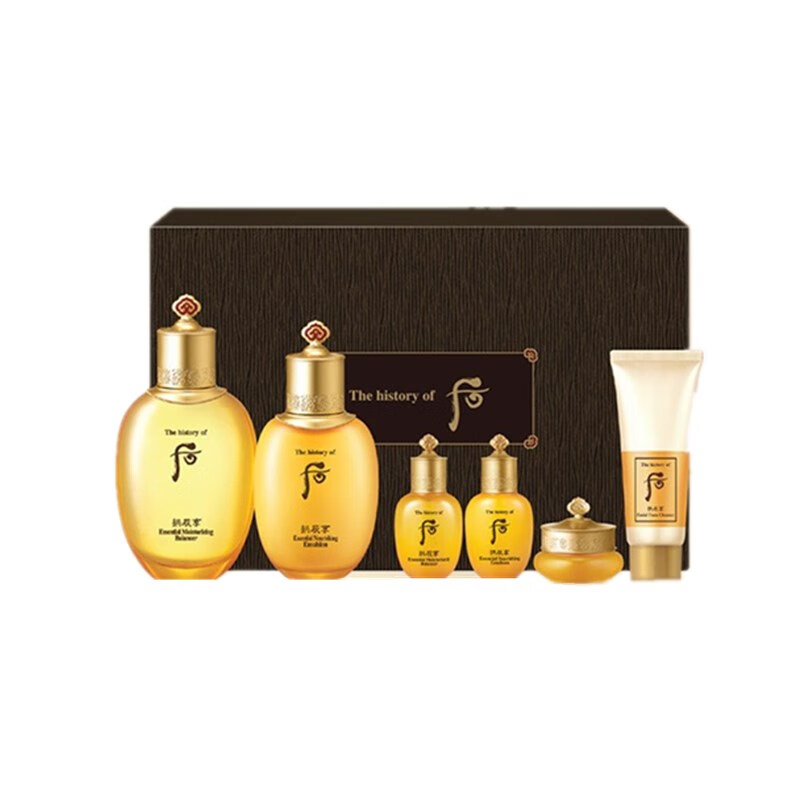 Whoo 补水保湿护肤套装