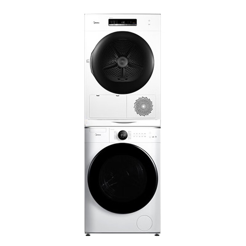 美的 直驱变频洗烘套装