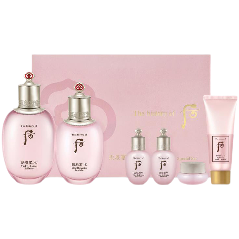 后 营养丰富护肤套装