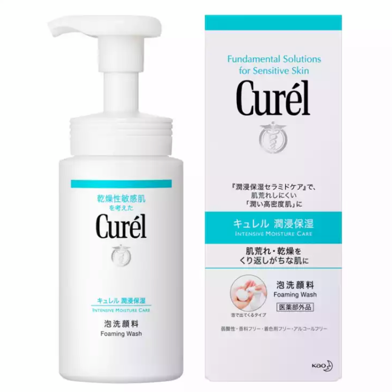 珂润氨基酸泡沫洗面奶