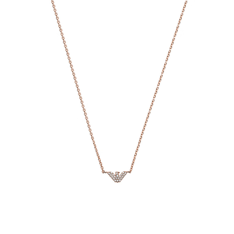 阿玛尼 鹰标LOGO 项链